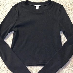 Black long sleeve shirt
